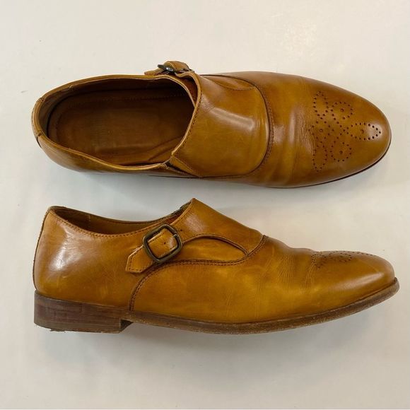 Johnston & Murphy Dinah Monkstrap Oxford Loafer Shoe Brown Tan Monk Size 6 - Picture 10 of 10